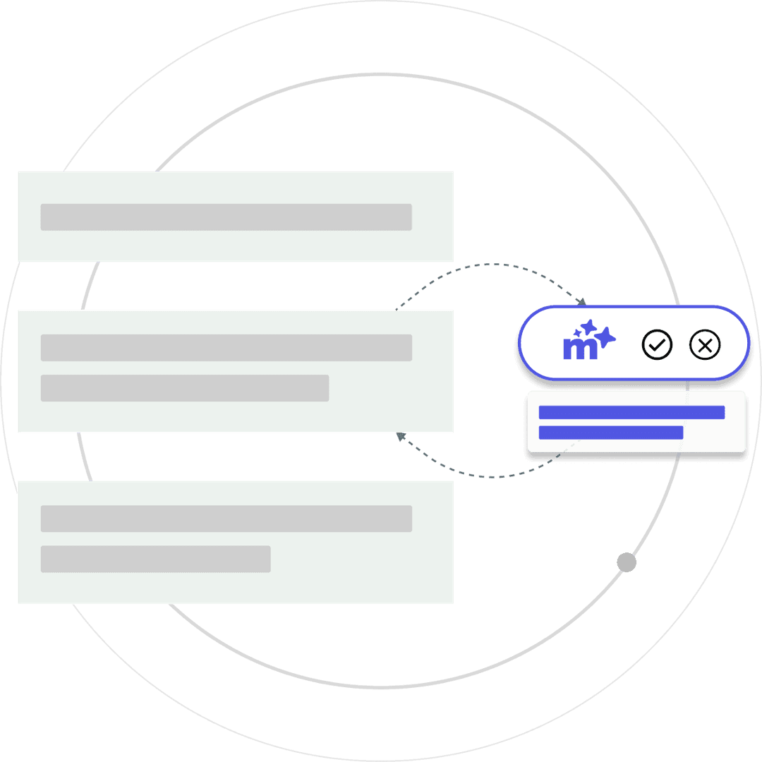 graphic depicting the monolog app